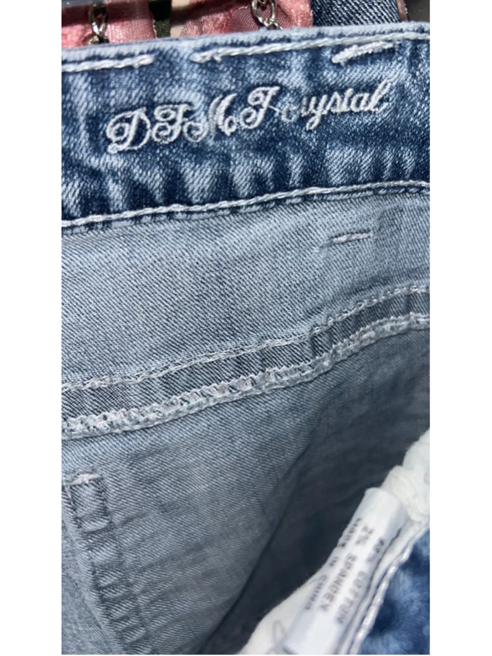 Women's Cowgirl Tuff Co. Boot Cut Jeans Blue Size 35